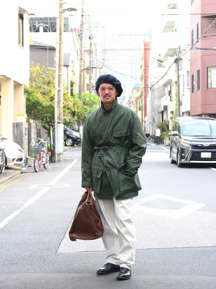 .
Outer : #grenfell
Inner : #patagonia
Pants : #poloralphlauren
Shoes : #alden
Bag : #llbean

着用モデル
176cm / 65kg

#studioknk | Check out vintage snap at Vintage.City