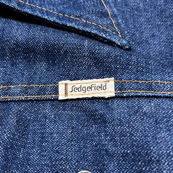 70’s 80’s Sedge Field デニム シャツ ジャケット | Vintage.City 古着屋、古着コーデ情報を発信