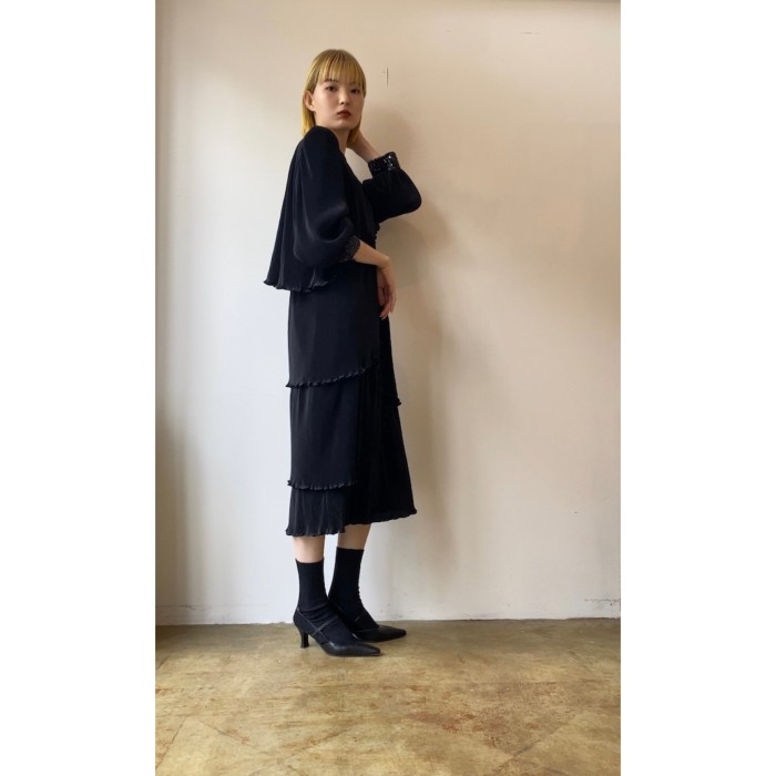 long sleeve drill father dress | Vintage.City 古着屋、古着コーデ情報を発信