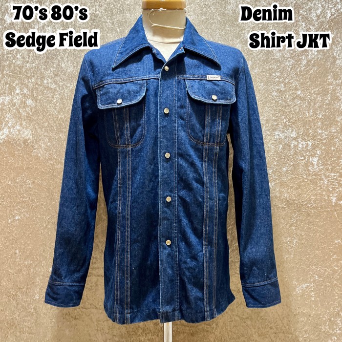 70’s 80’s Sedge Field デニム シャツ ジャケット | Vintage.City 古着屋、古着コーデ情報を発信