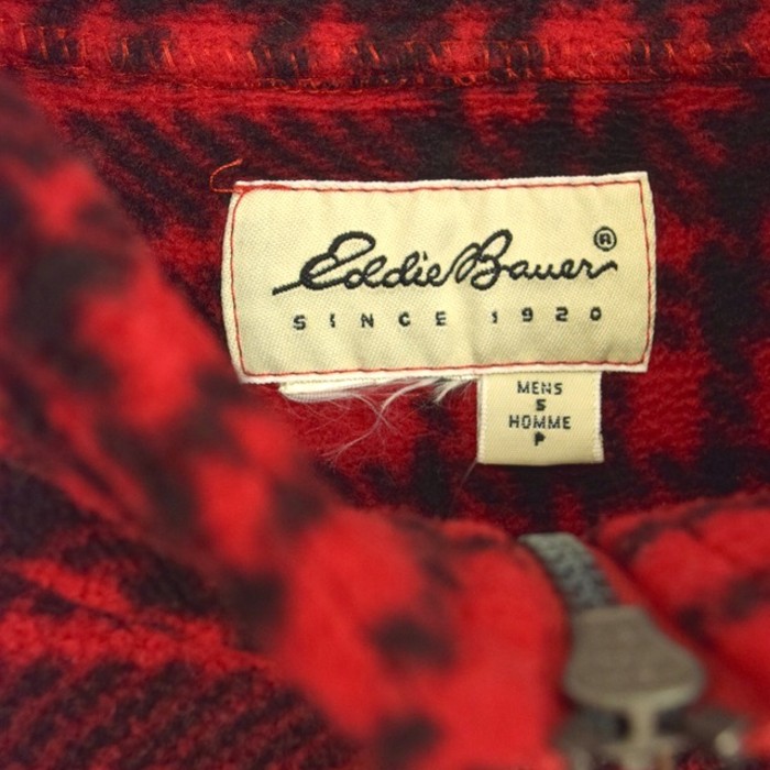 old " eddie bauer " fleece half zip pull over / size s(about m) | Vintage.City Vintage Shops, Vintage Fashion Trends