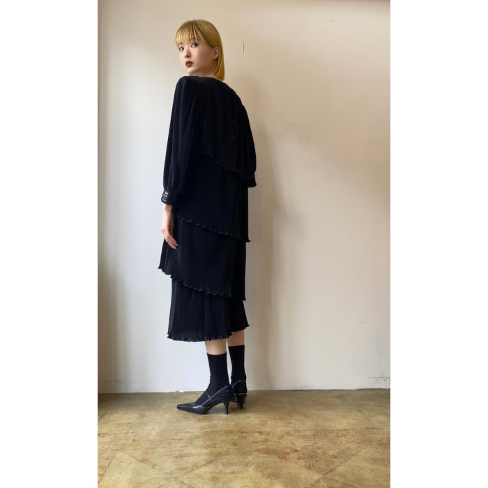 long sleeve drill father dress | Vintage.City 古着屋、古着コーデ情報を発信