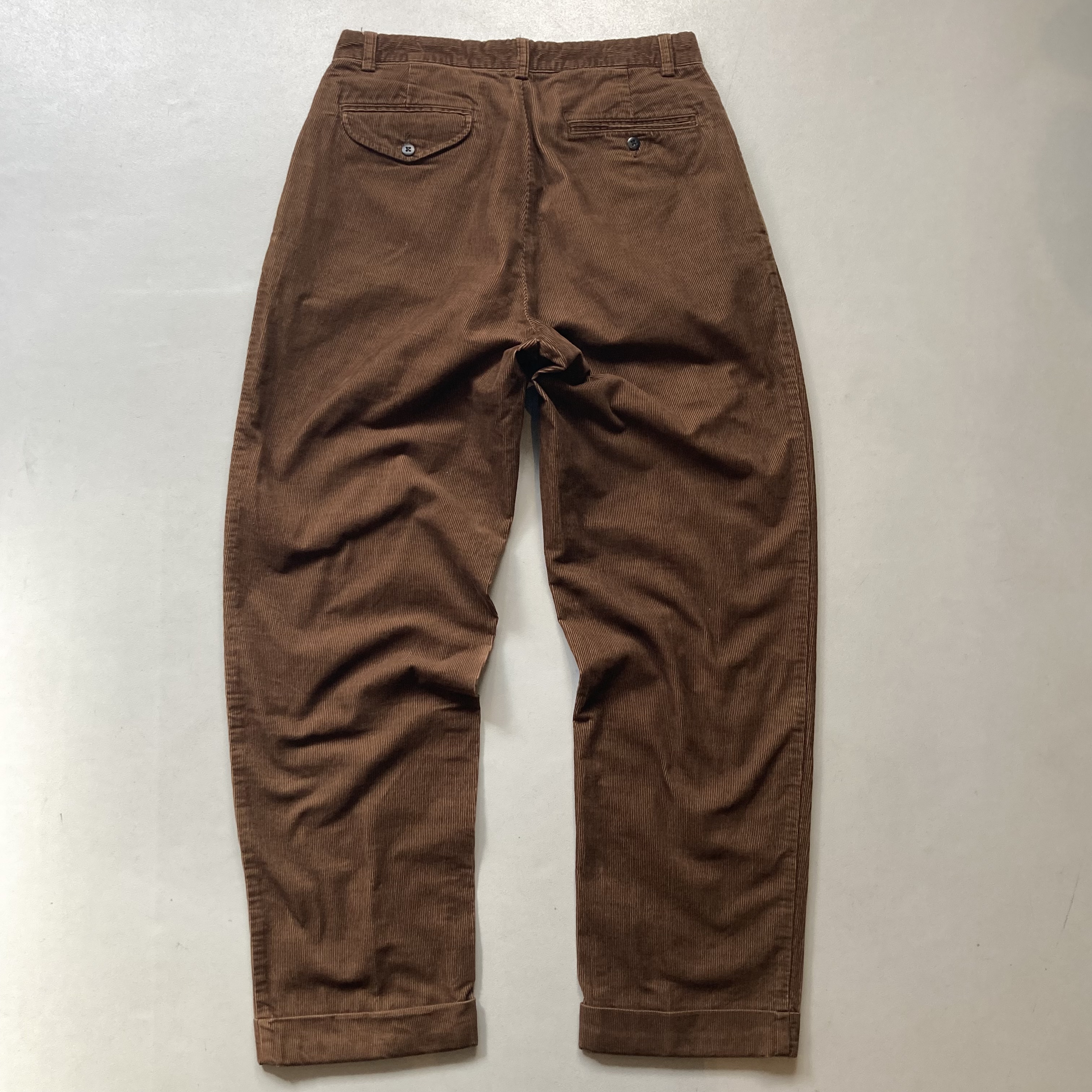 90s polo Ralph Lauren 2tuck corduroy pants 「HAMMOND PANTS」30×30