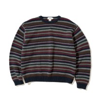 J.Crew 90's-00's Multi Color Cotton Knit Sweater | Vintage.City Vintage Shops, Vintage Fashion Trends