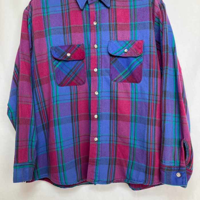 90s "FIVE BROTHER" flannel shirt  -2XL- | Vintage.City 古着屋、古着コーデ情報を発信