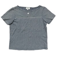 Courreges Checkered Tee | Vintage.City 古着屋、古着コーデ情報を発信