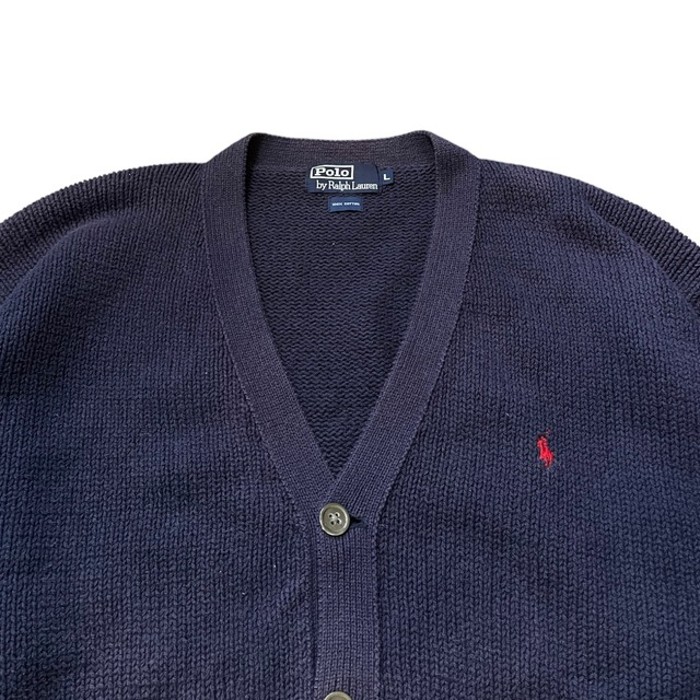 Polo by Ralph Lauren cotton cardigan | Vintage.City 古着屋、古着コーデ情報を発信