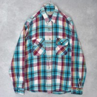 old " five brother " cotton flannel shirts | Vintage.City 빈티지숍, 빈티지 코디 정보