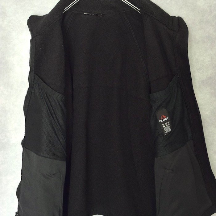 " us military " black fleece x nlyon jacket | Vintage.City 古着屋、古着コーデ情報を発信