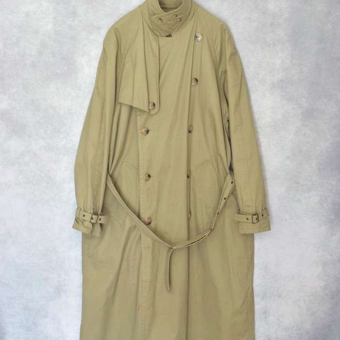old " yves saint laurent " 100% cotton trench coat | Vintage.City Vintage Shops, Vintage Fashion Trends