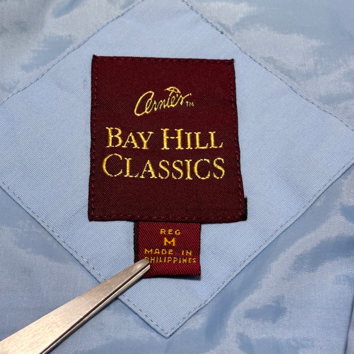90s bay hill classics dervy jacket ダービージャケット　ライトブルー ma1  ブルゾン | Vintage.City 古着屋、古着コーデ情報を発信