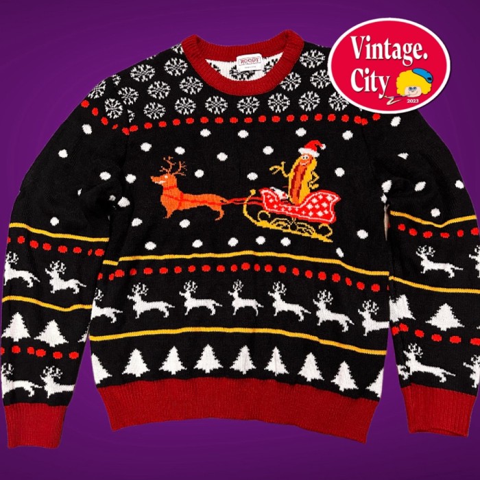 175)クリスマスセーター　アグリーセーター企業モノ | Vintage.City 古着屋、古着コーデ情報を発信