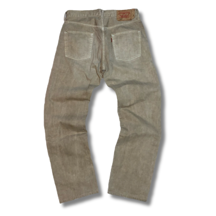 00’s Levi’s 501 over dyed denim pants | Vintage.City 古着屋、古着コーデ情報を発信