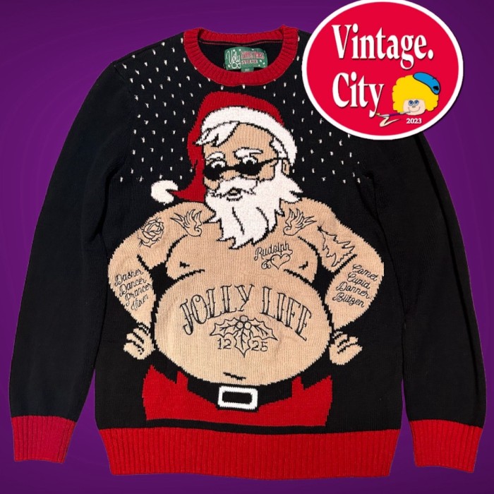 177)クリスマスセーター アグリーセーター | Vintage.City