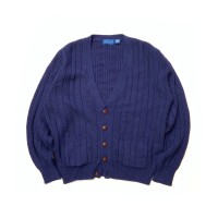 TOWN CRAFT “Cable Cardigan” 90s (Size L) タウンクラフト　カーディガン　アクリル　アメリカ古着 | Vintage.City 古着屋、古着コーデ情報を発信