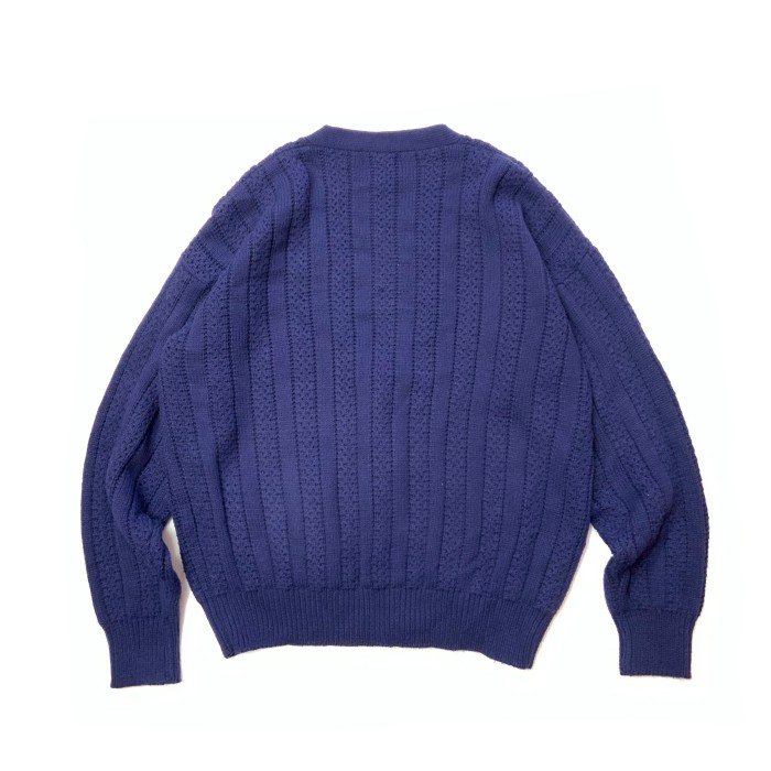 TOWN CRAFT “Cable Cardigan” 90s (Size L) タウンクラフト　カーディガン　アクリル　アメリカ古着 | Vintage.City 古着屋、古着コーデ情報を発信