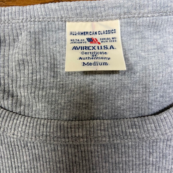 アヴィレックスロングTシャツ | Vintage.City 古着屋、古着コーデ情報を発信