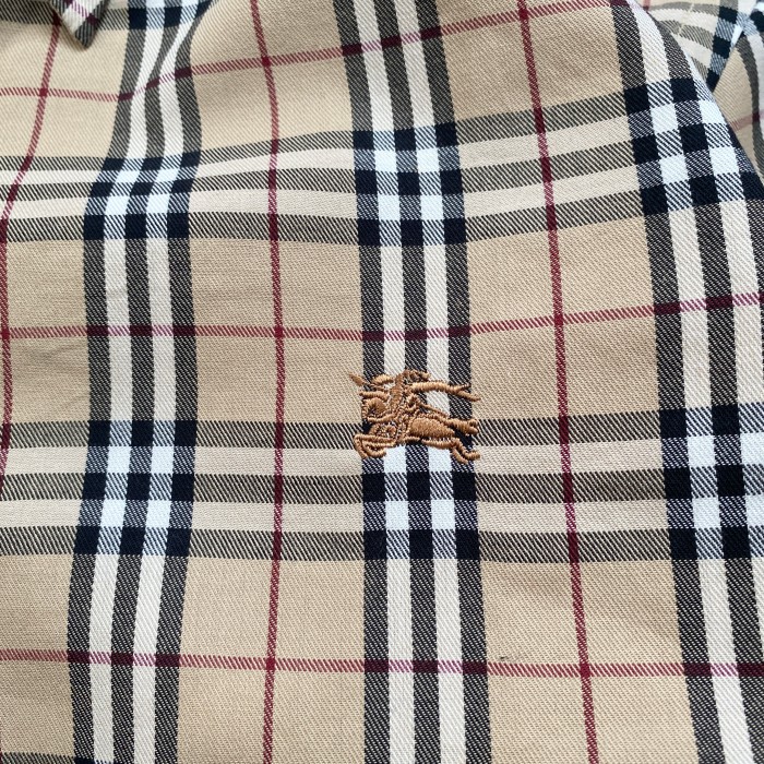 BURBERRY London チェックシャツ ワンポイントロゴ | Vintage.City 古着屋、古着コーデ情報を発信
