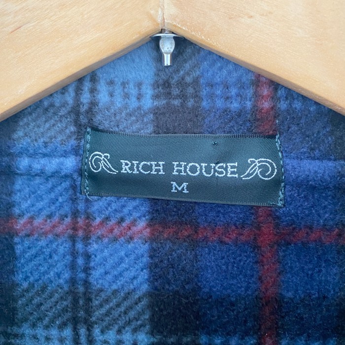 RICH HOUSE フリースジャケット ブラック | Vintage.City 古着屋、古着コーデ情報を発信