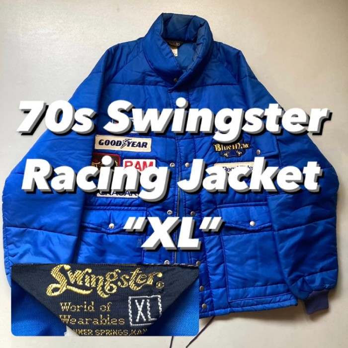 70s Swingster Racing Jacket “XL” 70年代 スウィングスター