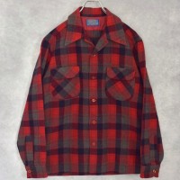 old " pendleton " wool open collar shirts | Vintage.City 빈티지숍, 빈티지 코디 정보