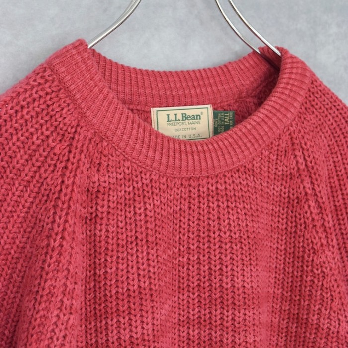 old " L.L.bean " cotton rib knit | Vintage.City 빈티지숍, 빈티지 코디 정보