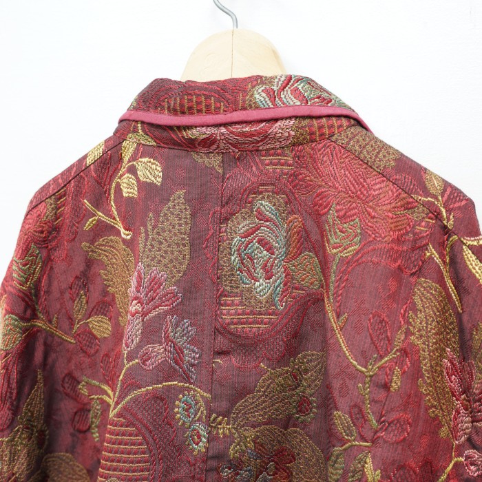 *SPECIAL ITEM* USA VINTAGE susan graver style EMBROIDERY DESIGN OVER JACKET/アメリカ古着刺繍デザインオーバージャケット | Vintage.City 빈티지숍, 빈티지 코디 정보