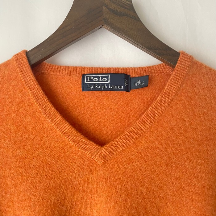 Ralph Lauren Vneck cashmere knit | Vintage.City 빈티지숍, 빈티지 코디 정보