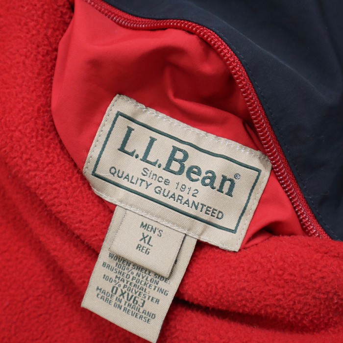 USED 00s L.L.Bean Nylon / Fleece reversible jacket | Vintage.City 빈티지숍, 빈티지 코디 정보