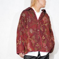 *SPECIAL ITEM* USA VINTAGE susan graver style EMBROIDERY DESIGN OVER JACKET/アメリカ古着刺繍デザインオーバージャケット | Vintage.City 빈티지숍, 빈티지 코디 정보