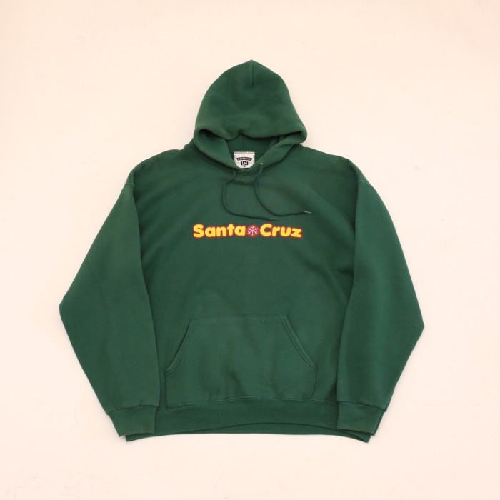 90s サンタクルーズ ロゴ フーディ Sant Cruz Logo Sweat Hoodie ...