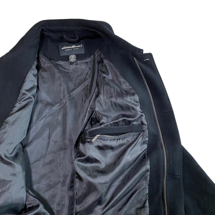 00's / 《Eddie Bauer》cashmere mix soutien collar coat | Vintage.City Vintage Shops, Vintage Fashion Trends