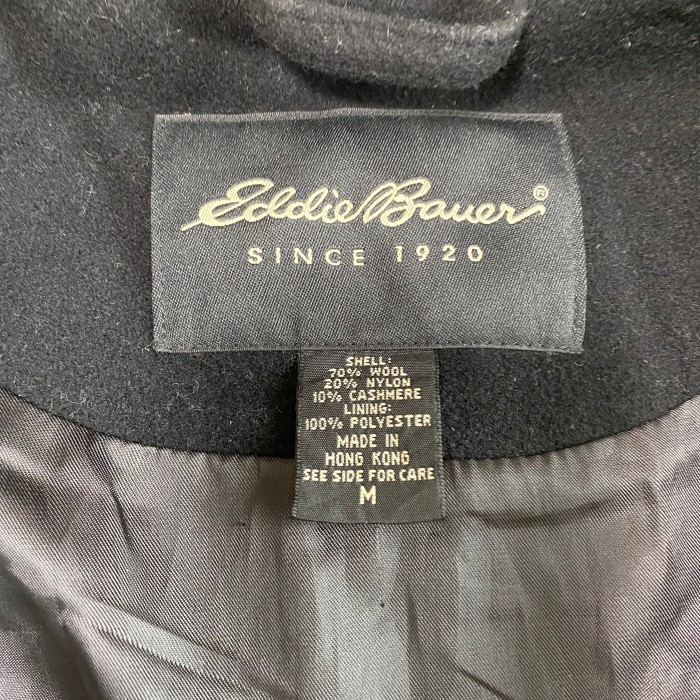 00's / 《Eddie Bauer》cashmere mix soutien collar coat | Vintage.City 古着屋、古着コーデ情報を発信