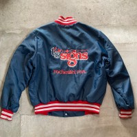 80's GO Sports Wear 中綿入り ナイロン スタジアム ジャケット (VINTAGE) | Vintage.City 古着屋、古着コーデ情報を発信