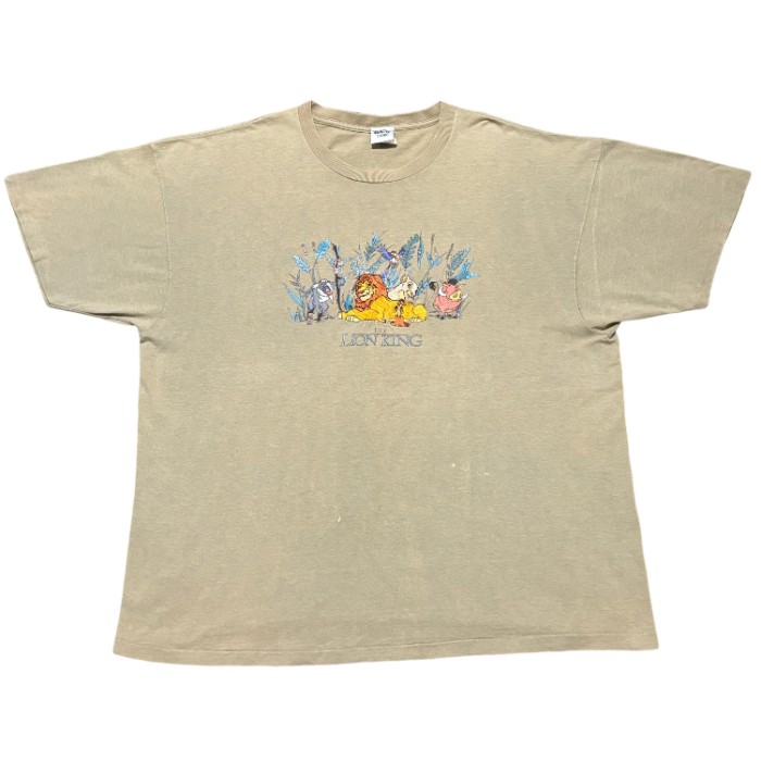 90s Disney THE LION KING tシャツ ライオンキング  ディズニー　USA アメリカ製　刺繍　XL | Vintage.City 古着屋、古着コーデ情報を発信