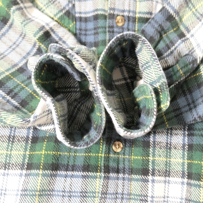 USED L Heavy weight flannel shirt -FIVE BROTHER- | Vintage.City 古着屋、古着コーデ情報を発信