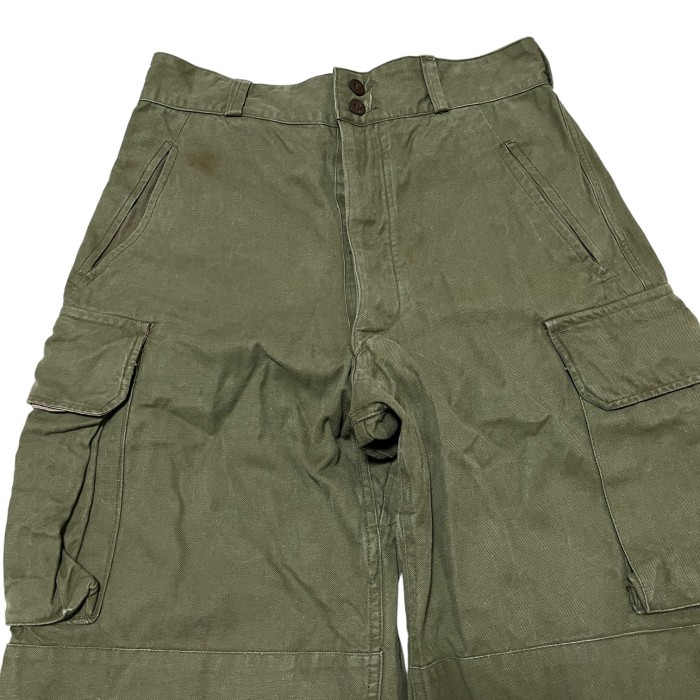 French army 50s M-47 military cargo pants | Vintage.City 古着屋、古着コーデ情報を発信