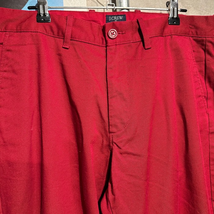 J.CREW(ジェイクルー) チノパンツ 赤 33×32 ベトナム コットン100 2315 | Vintage.City 古着屋、古着コーデ情報を発信