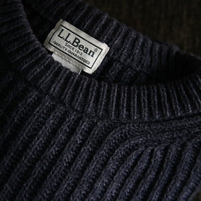 00s【L.L.Bean】Cotton Knit Sweater | Vintage.City 古着屋、古着コーデ情報を発信