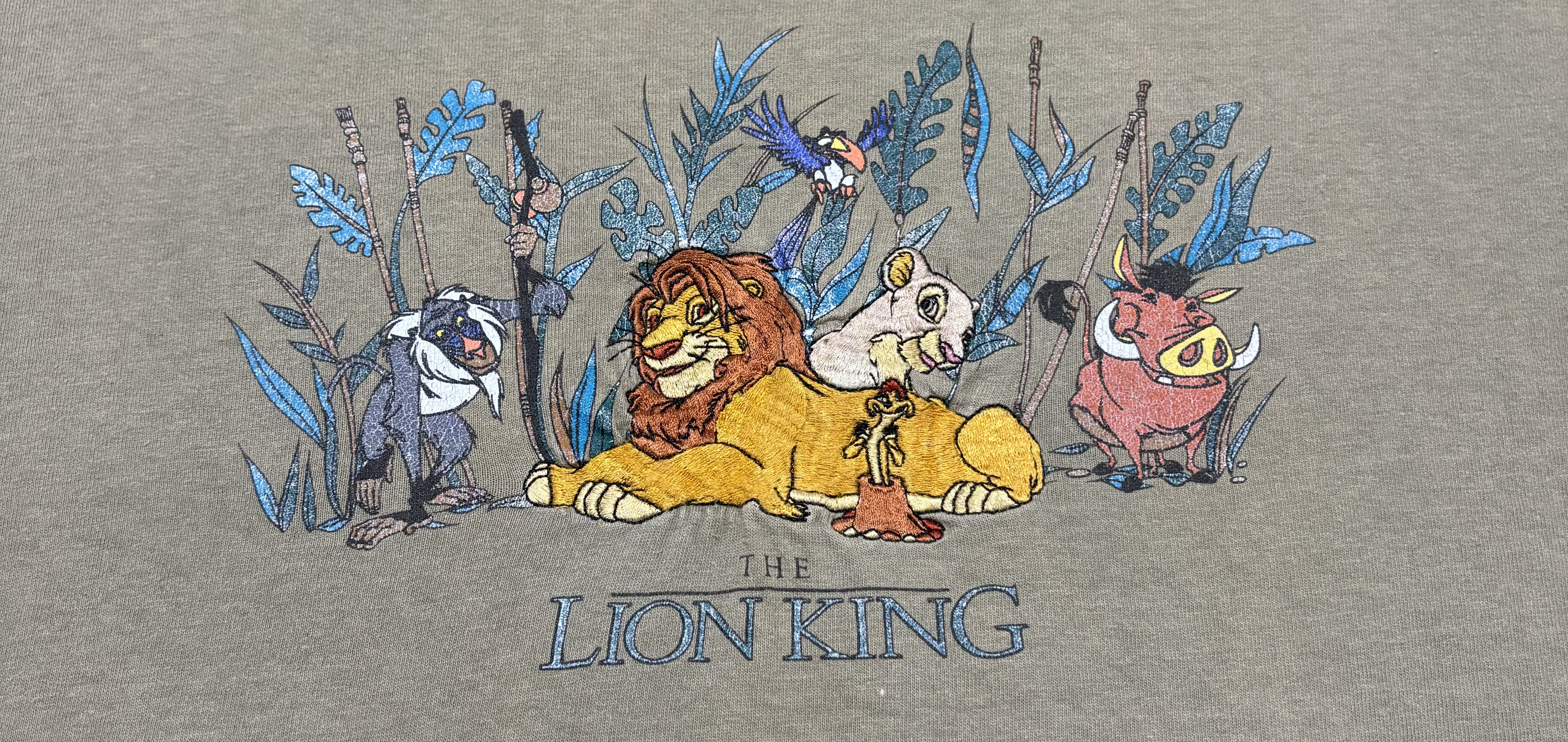 90s Disney THE LION KING tシャツ ライオンキング ディズニー USA