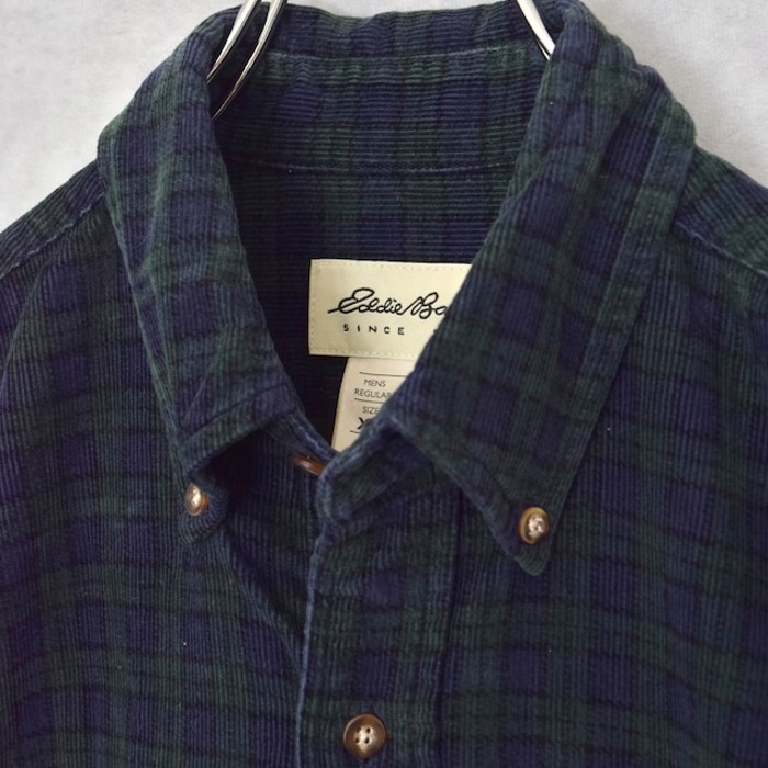 old “ eddie bauer " blackwatch pattern corduroy BD shirts | Vintage.City Vintage Shops, Vintage Fashion Trends