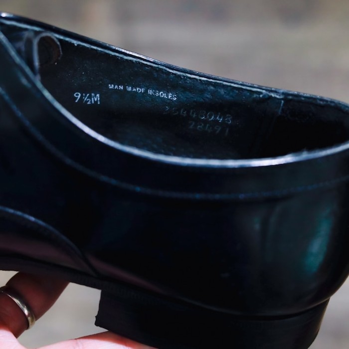 old " bostonian " black leather shoes | Vintage.City 빈티지숍, 빈티지 코디 정보