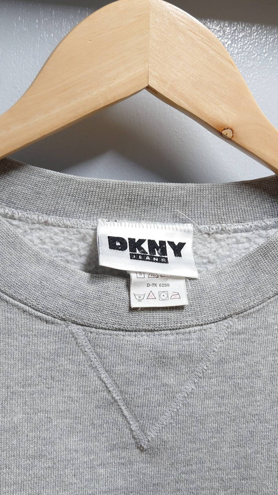 90's DKNY JEANS USA製 ロゴ プリント スウェット トレーナー