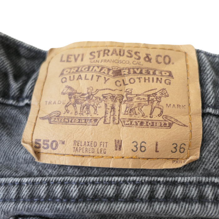 VINTAGE 90s 36inch 550 Black denim pants -Levi's- | Vintage.City 古着屋、古着コーデ情報を発信