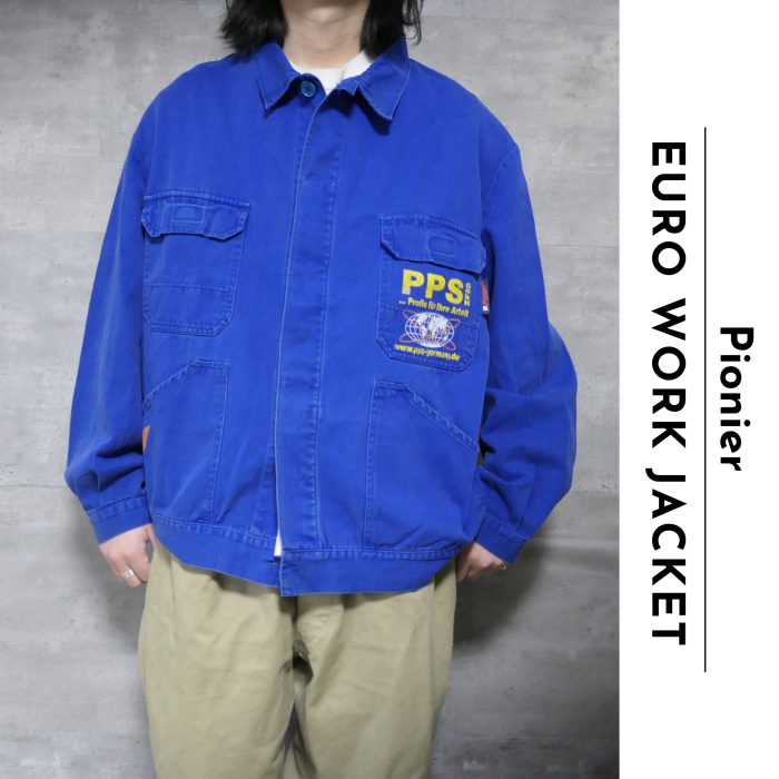 VINTAGE L Euro work jacket -Pionier- | Vintage.City 빈티지숍, 빈티지 코디 정보