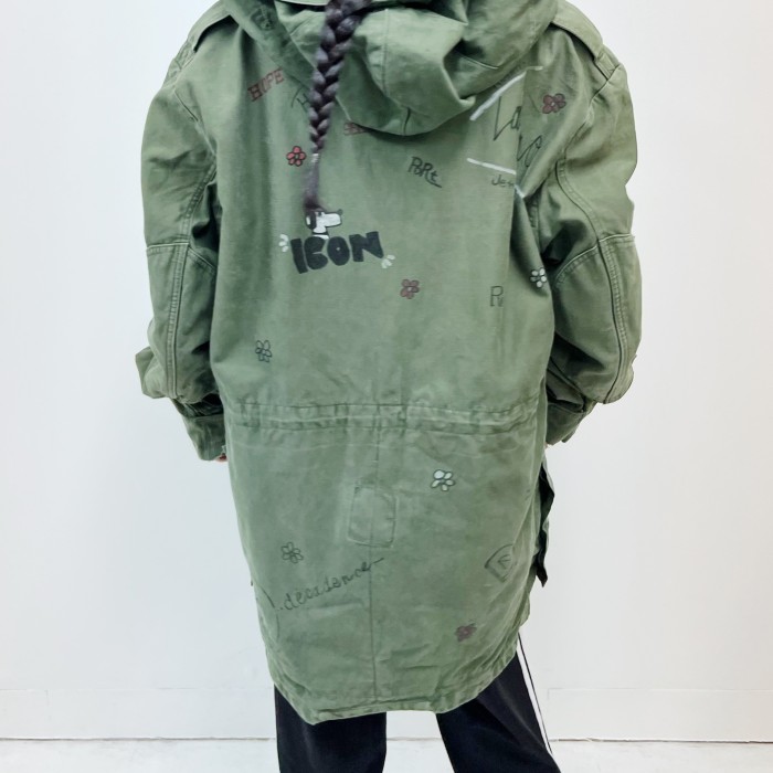 1986s Belgium Army M-64 "custum paint" | Vintage.City 古着屋、古着コーデ情報を発信