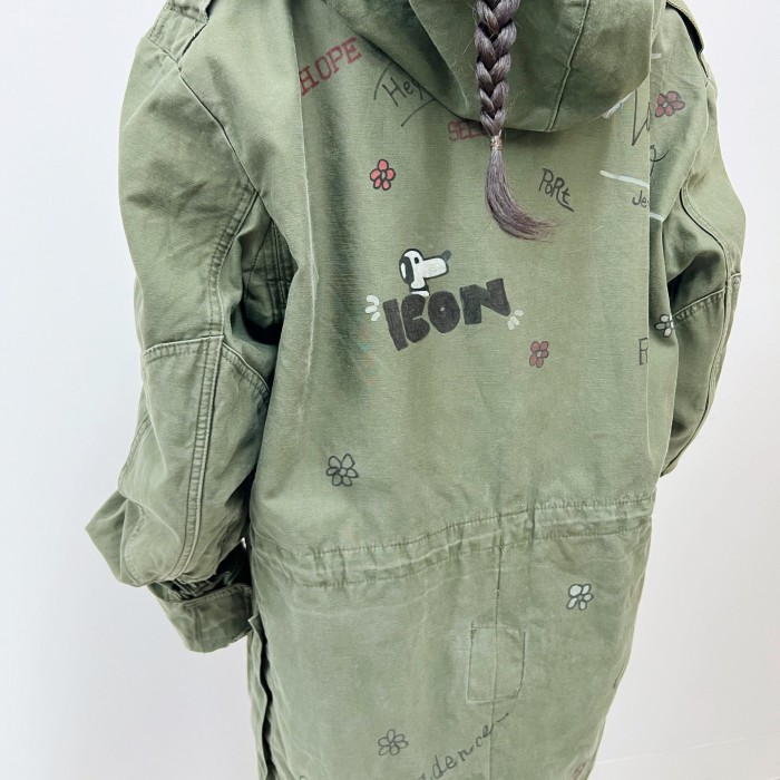 1986s Belgium Army M-64 "custum paint" | Vintage.City 古着屋、古着コーデ情報を発信
