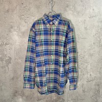 90's Ralph Lauren flannel check shirt | Vintage.City 빈티지숍, 빈티지 코디 정보