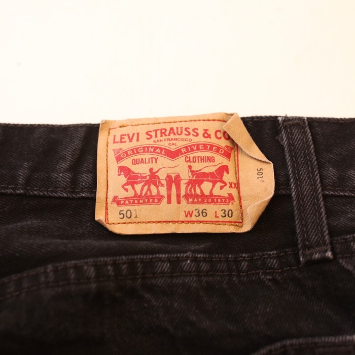 リーバイス501 ブラックデニム Levi's 501 Black | Vintage.City 古着屋、古着コーデ情報を発信
