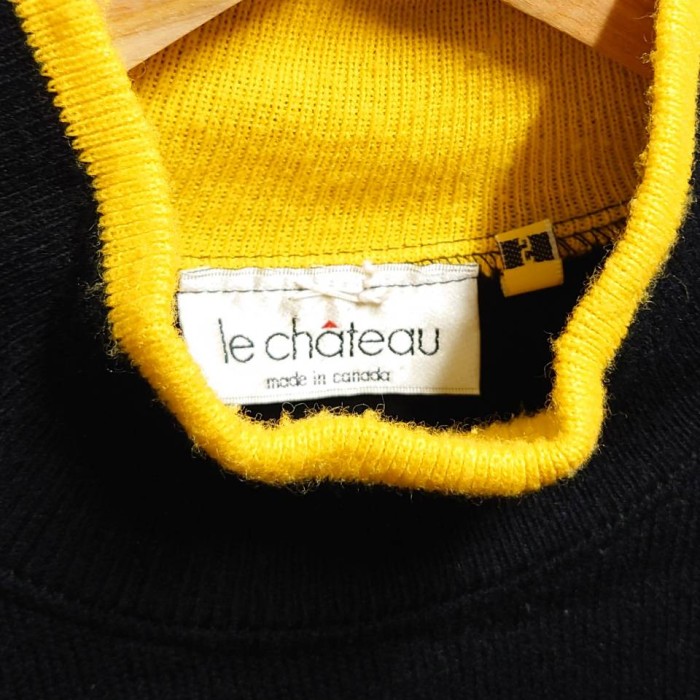 80-90’s le chateau カナダ製 カラーブロック ニット セーター | Vintage.City 古着屋、古着コーデ情報を発信